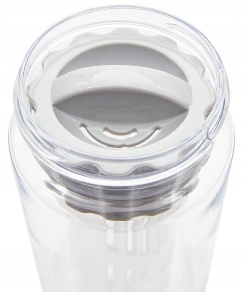 Bidon butelka na napoje wodę do szkoły 630ml koszyczek