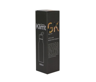 Butelka termiczna Klimt termos stalowy na kawę Pocałunek