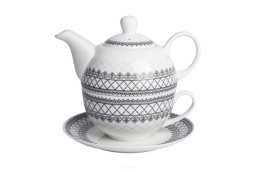 Filiżanka imbryk tea for one livello ornament porcelana