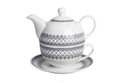 Filiżanka imbryk tea for one livello ornament porcelana