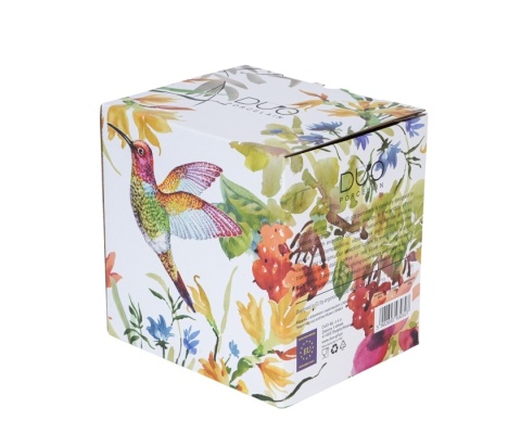 Filiżanka imbryk sitko filtr tea for one Linnea kwiaty ptak