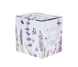 Filiżanka imbryk sitko filtr tea for one Lavender lawenda