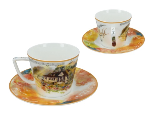 Filiżanka do kawy Carmani Vivaldi Cztery pory roku lato