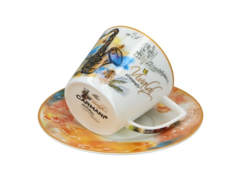 Filiżanka do kawy Carmani Vivaldi Cztery pory roku lato