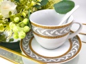Filiżanki zestaw kawowy 6szt Queen Isabell łyżeczki prezent