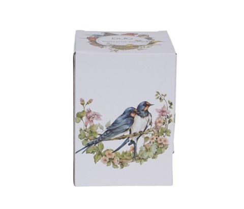 Kubek termiczny termos na herbatę ptasi świat jaskółki