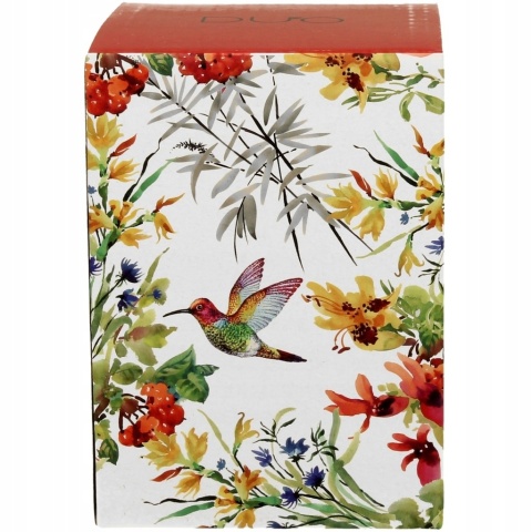 Kubek termiczny na herbatę kawę termos linnea lekki kwiaty