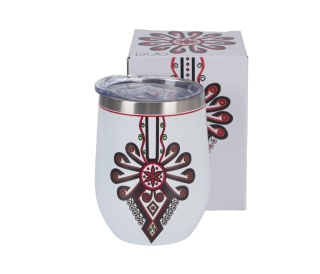 Kubek termiczny termos na herbatę kawę parzenica lekki