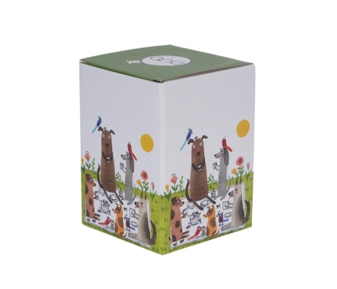 Kubek termiczny termos na herbatę psi świat psi piknik pies