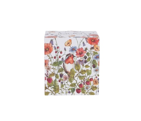 Kubek z sitkiem zaparzaczem do ziół wild bird porcelana