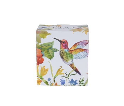 Kubek z zaparzaczem sitko do ziół linnea porcelana kwiaty