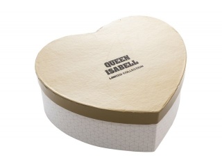 Kubki dla dwojga porcelana na prezent Queen Isabell pepitka