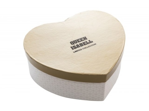 Kubki dla dwojga porcelana na prezent Queen Isabell pepitka