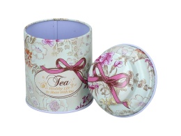 Puszka do przechowywania kawy lub herbaty mała kwiaty