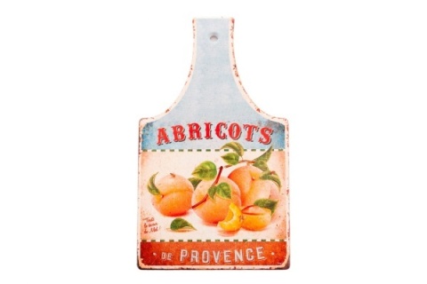 Podkładka korkowa z rączką deska pod garnek retro owoce