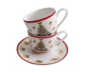 Filiżanki do espresso Christmas tree choinka 2 szt święta