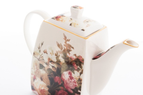 21 el. serwis kawowy English Rose Róża Angielska II gatunek