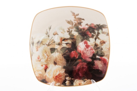 21 el. serwis kawowy English Rose Róża Angielska II gatunek