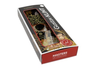 Talerzyki szklana podkładka pod kubek 4 szt Carmani Klimt