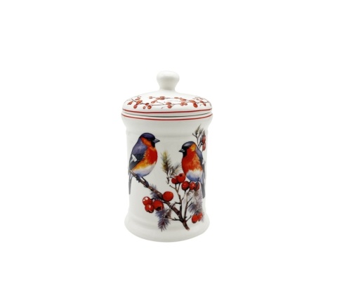Pojemnik stojący kuchenny na ciastka święta christmas birds