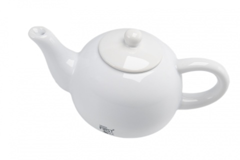 Dzbanek czajnik do herbaty biały klasyka first tea II gatunek