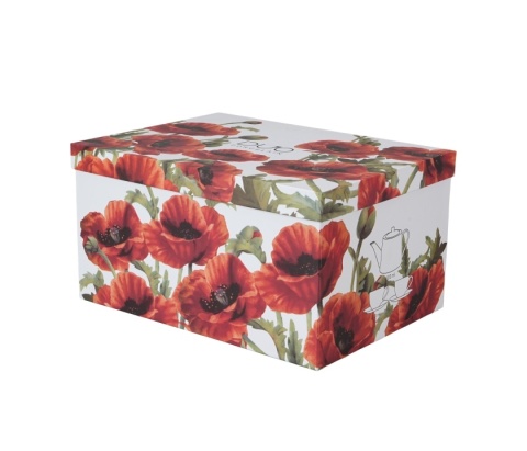 Dzbanek filiżanki spodki zestaw do herbaty kawy poppies maki