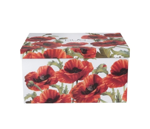 Dzbanek filiżanki spodki zestaw do herbaty kawy poppies maki