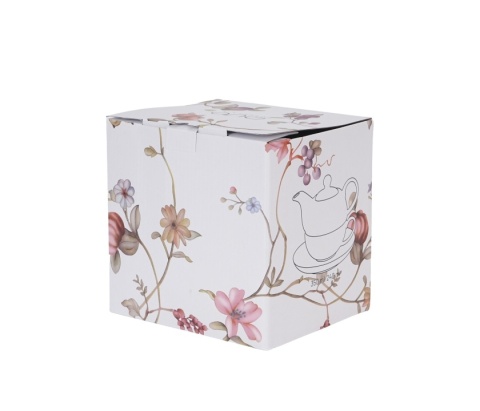 Filiżanka imbryk sitko zaparzacz tea for one Safa kwiaty