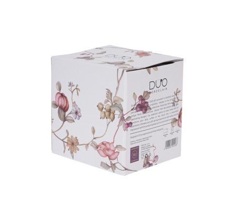 Filiżanka imbryk sitko zaparzacz tea for one Safa kwiaty