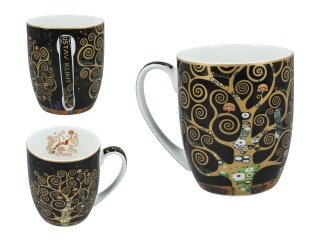 Kubki Carmani 2 szt na prezent kubek Klimt Drzewo życia