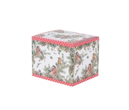 Kubek baryłka do herbaty prezent na święta christmas birds