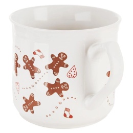 Kubek ceramiczny kubas pierniczek prezent na święta 700 ml