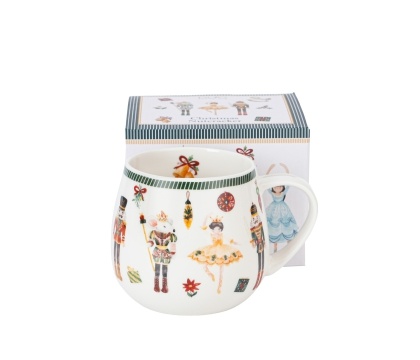 Kubek do herbaty kawy baryłka na święta nutcracker balet