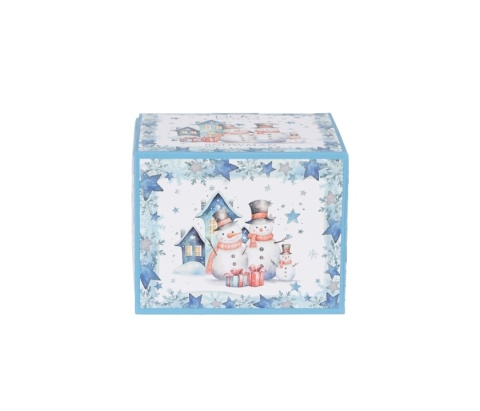 Kubek do herbaty kawy baryłka na święta snowman bałwan