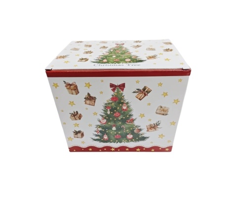 Kubek kubas jumbo xxl do herbaty na święta choinka christmas