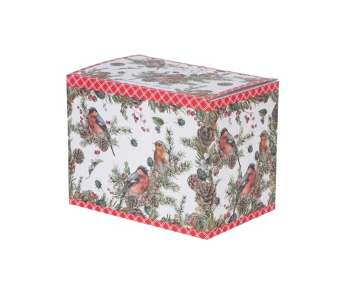 Kubek do herbaty z sitkiem christmas birds święta ptaki