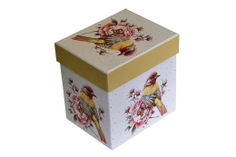 Kubek do herbaty z zaparzaczem na prezent ptak ceramika mat