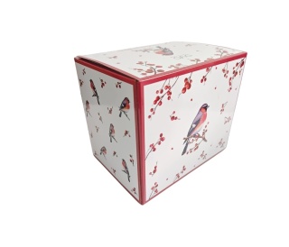 Kubek jumbo xxl boże narodzenie christmas birds ptaki gil