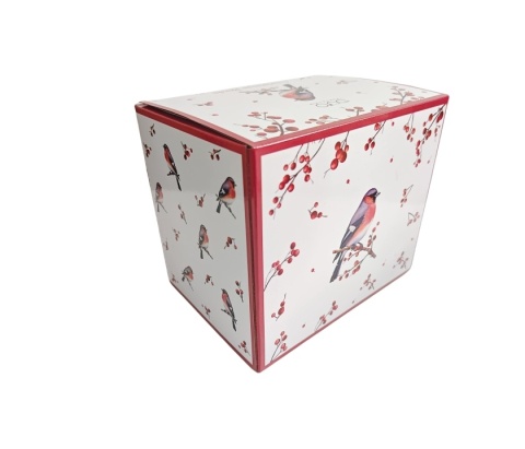 Kubek jumbo xxl boże narodzenie christmas birds ptaki gil