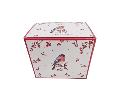 Kubek jumbo xxl boże narodzenie christmas birds ptaki gil