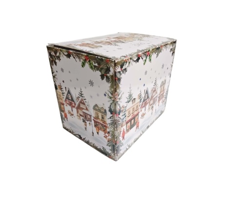 Kubek jumbo xxl boże narodzenie christmas village choinka