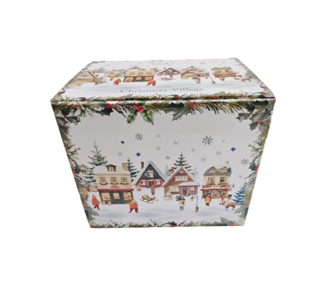 Kubek jumbo xxl boże narodzenie christmas village choinka