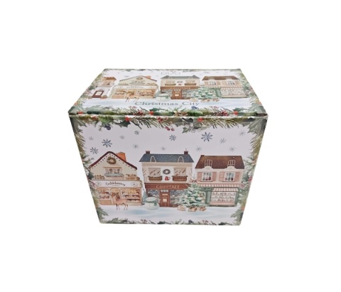 Kubek kubas jumbo xxl boże narodzenie christmas city choinka