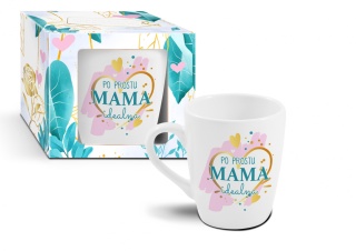 Kubek na dzień Mamy po prostu Mama idealna biały II gatunek