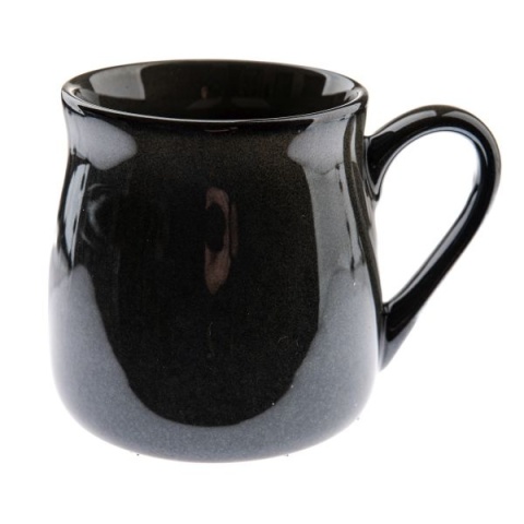 Kubek ceramiczny na grzańca zielony brązowy do herbaty kubas