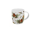 Kubek do herbaty porcelana christmas birds ptaki domek