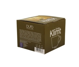 Kubek prosty Klimt Pocałunek porcelana do kawy na prezent