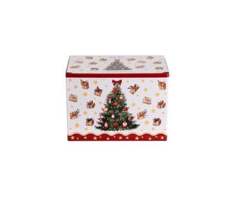 Kubek do herbaty z sitkiem christmas tree święta choinka