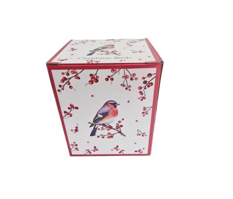 Kubek z zaparzaczem do herbaty christmas birds święta gil