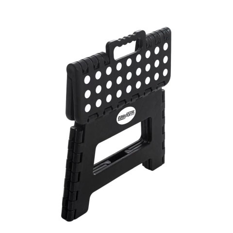 Stołek taboret składany antypoślizgowy czarny do kuchni